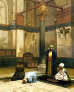 Jean-Léon Gérôme_1880_Trois adorateurs priant dans un coin de la mosquée.jpg